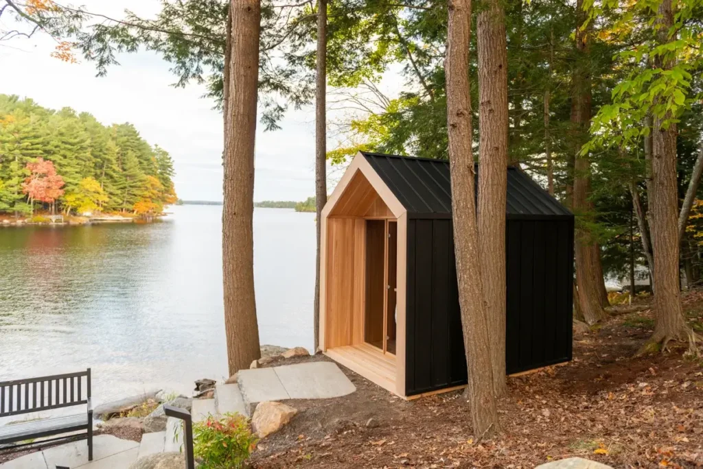 LeisureCraft Saunas PureCubeHudsonClear Web 14