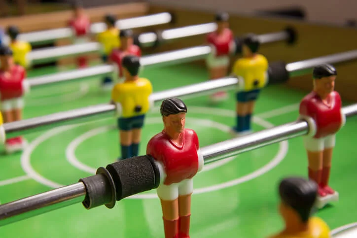 Foosball table players 2760