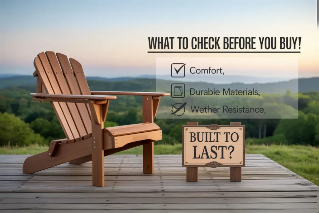 imgi 29 essential things to look for when purchasing adirondack chairs